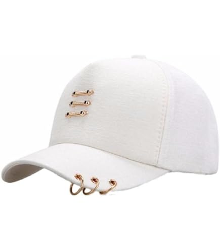 Amazon.co.jp: 帽子 2個セット キャップ つば リング ピアス