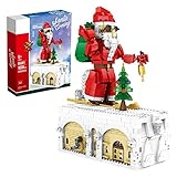 TYRadar サンタクロースビルディングブロックモデルキット、1039パーツクリエイティブサンタクロース端子台クリスマスおもちゃ、レゴと互換性があります