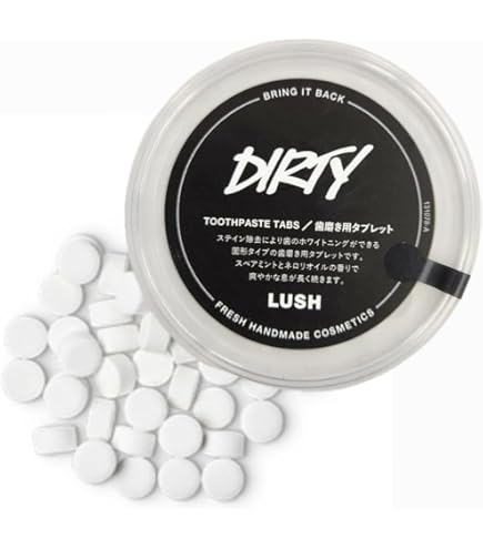 RUSH リフレッシャー　歯磨きタブレット Amazon | LUSH ラッシュ リフレッシャー 歯磨き用タブレット 50g