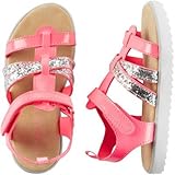 カーターズ Carter's/ カーターズストラッピーグリッターサンダル ピンク シューズ 17.3cm【並行輸入】