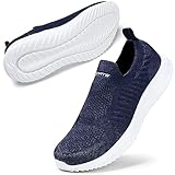 [MERPHINE] スリッポン スニーカー メンズ ウォーキングシューズ メッシュ 歩きやすい 靴 シューズ 紐なし 室内 通勤 立ち仕事