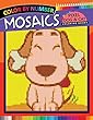 Mosaics Pixel Dog & Cat Coloring Books: Color by Number