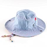 帽子 テンガロンハット キッコリー シシュノン ダンガリー小花テンガロンハット 52cm ブルー