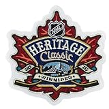 2016 NHL Heritage Classic公式ゲームジャージーパッチWinnipeg Jets Edmonton Oilers