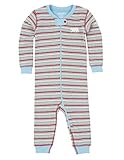 Hatley ハットレイ 男の子 ボーイズアイシーストライプ カバーオールパジャマ 70cm ~ 75cm 、6-12M(69-74cm) マルチカラー 本体:綿92% ポリエステル8% 別布:綿10