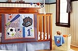 New 11 pieces Baby Boy Sport Crib Bedding Set [並行輸入品]