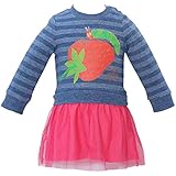 2017年 秋冬 はらぺこあおむし ミニ裏毛 チュールスカート ワンピース THE WORLD OF ERIC CARLE 上ネイビー◇80cm