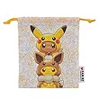 ポケモンセンターオリジナル 巾着 FAN OF PIKACHU&EIEVUI