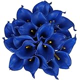 Luyue 造花 オランダカイウ 造花 花束　20本セット　結婚式 ホーム パーティー用　飾り