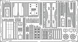 プラッツ 1/48 A-10C サンダーボルトII エッチングパーツ 外装用 プラモデル用パーツ M48-17 成型色