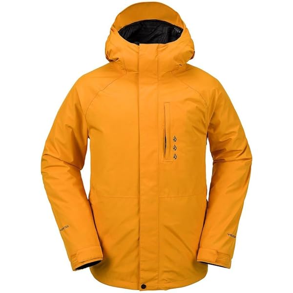 VOLCOM オレンジ スノーボードジャケット OUTLET FAMILY SALE】VOLCOM Mens L Gore-Tex Jacket - Caramel