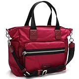 マーク・ジェイコブス MARC JACOBS NYLON BIKER ナイロン バイカー マザーズバッグ M0008297 655 RASPBERRY ピンク系 [並行輸入品]
