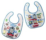 きかんしゃトーマス お食事エプロン ２枚組 スタイセット ビブ