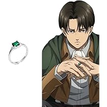 リヴァイ リングカフ Amazon | [wrty] 指輪 進撃の巨人 リヴァイ·アッカーマン 指輪