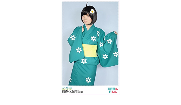 Amazon 化物語 阿良々木月火風 コスプレ衣装 S コスプレ 仮装 通販