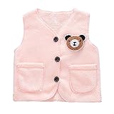 Tovadoo 子供服 ベビー服 女の子 トップス ベスト 秋冬 姉妹揃い 熊柄 可愛い 保育園 部屋着 プレゼント 2-6歳