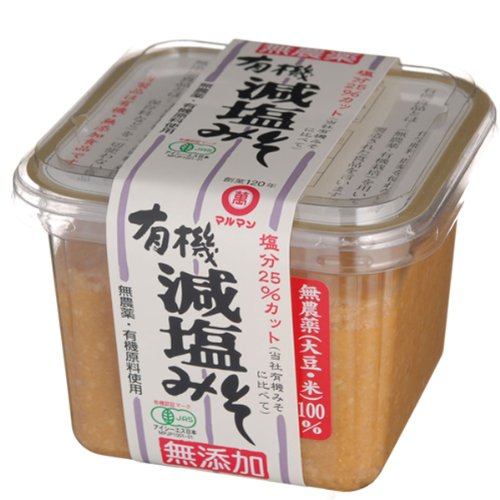 マルマン 無農薬 有機減塩みそ