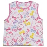 2017年 秋冬 HELLO KITTY ハローキティ 総柄 フリースベスト ピンク◇80cm