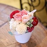 パラボッセ プリザーブドフラワー ハッピーバード