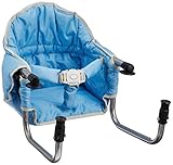 エンドー COOL KIDS(クールキッズ) ワンタッチチェア ブルー テーブルの厚みが2~7ｃｍまでと対応できるテーブルチェア