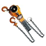 レバーホイスト 2000kg 2t クレーン チェーンブロック ウインチ トラックの荷締めに 倉庫ガレージに