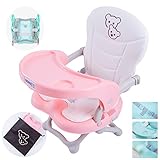 BBCZ8003-P 多機能 ベビーチェア ベビー食べる席 赤ちゃんのダイニングテーブルと椅子 全3色 6ヶ月〜8歳 净重1.8 kg 子供用ダイニングチェア ポータブル プラスチック ダイニングチェ