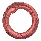 Metallic Red Jormungandr / Midgard Serpent Silicone Teething Toy by Helles Teeth