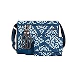 JJ Cole All Around Diaper Bag, Aqua Ikat by JJ Cole