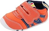 (イフミー) IFME 22-6704 子供 キッズ ベビー ローカット スニーカー (12.5cm, オレンジ)