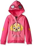 Paw Patrol Little Girls' Skye Toddler Hoodie Hot Pink/Heather Pink 4T [並行輸入品]