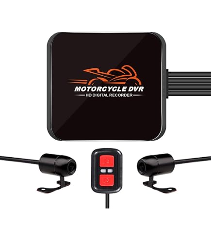 Amazon.co.jp: VSYSTO オートバイダッシュカメラ 2K 25FPS 前後カメラ