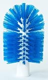 Tanis Brush 95340B Tube Brush - 4 Diameter White Polypro Block with PBT Filament 1-1/2 Trim Length 4