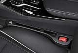 レクサス 車 隙間埋めクッション IS LX LC CT ES GS LS EX HS NX RX LX 全シリーズ対応 車 隙間クッション シートコンソール 隙間埋め クッション 小物落下防止 自然にフィット シートサイドクッション 車用座席漏れ防止ストリップ 車用 シート隙間埋め 運転席+助手席 2本セット (ブラック) [並行輸入品]