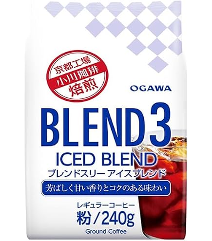 Amazon.co.jp: 小川珈琲店 ブレンド3 モカブレンド 粉 250g ×2個