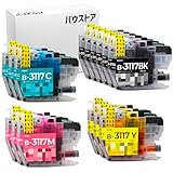 バウストア Brother ブラザー LC3117 対応 互換インクカートリッジ 15個 MFC-J6980CDW MFC-J6580CDW MFC-J6983CDW MFC-J6583CDW MFC-J5630CDW