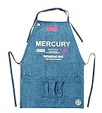キーストーン マーキュリー ショートエプロン ワーク WASHデニム MESAWOWD