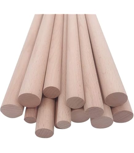 Amazon.co.jp: 米ヒバ 丸棒材 C 5本組 φ20×600mm : DIY・工具・ガーデン