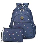 Cute Baby マザーズバッグ リュック ママバッグ 軽量 大容量 ベビーカー 対応 多機能 25L (小花ブルー)