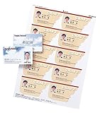 カラーレーザー用名刺(つやなし・マット) LBP-MMC10N