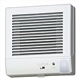 バクマ工業 パイプ用ファン 強制排気用 人感センサー+電気式シャッター付 (速結端子) KPT-08JSD