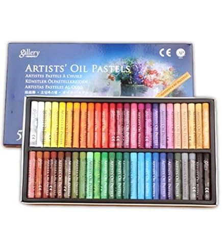 Amazon.co.jp: JOLUCE 画材 オイル パステル 48色 50本セット ARTIST'S
