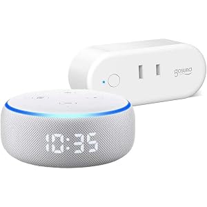Echo Dot (エコードット)第3世代 - スマートスピーカー時計付き with Alexa、サンドストーン + ゴ…
