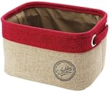 NAVY 収納ケース ASHLEE フォールディング ボックス オープン S レッド K494-RD