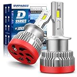 「進化爆光D2R/D2S LED」SUPAREE D2S led ヘッドライト 車検対応 D2R LEDヘッドライト 爆光 d2sledバルブ DC12V/24V 新型両面発光Dシリーズ 6500K 35W 純正交換用 HIDをLED化 バルブ ヘッドライト 爆光 加工不要 2個入り