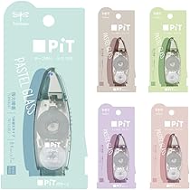 Amazon | トンボ テープのり 強粘着 PiT パワーC 本体 (つめ替え