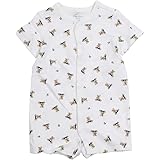 ポロ ラルフローレン ベビー Polo Ralph Lauren ラルフ ショートオール 白 カバーオール ロンパース パジャマ 赤ちゃん 3M