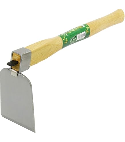 Amazon | 千吉 金 本鍛造 三角片手鍬 360mm | くわ