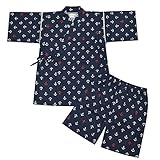 甚平スーツ キッズ ボーイズ 男の子 子供 夏物 ドラゴン 花火 和柄 水玉 夏祭り fo-jink 130cm No.01