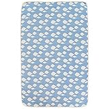 and（アンド）　6重ガーゼ　日本製ブランケット/ガーゼケット (サックス)