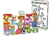 Vilac Set of 18 Keith Haring Stacking Figures by Vilac [並行輸入品]